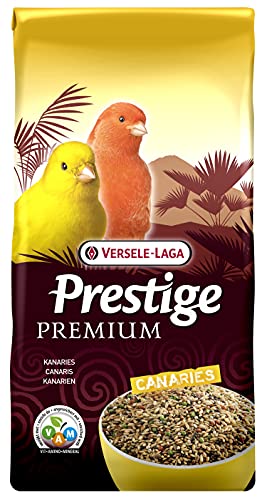 VERSELE-LAGA - Prestige Premium Canaris - Mélange de Graines Enrichi, Complet et Varié - pour Canaris - 20kg