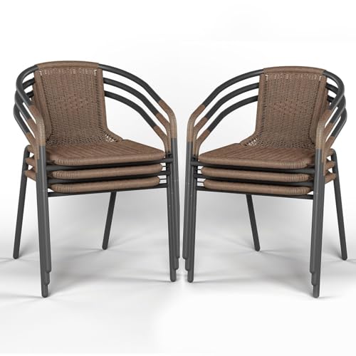 Amopatio Hand-Woven Rattan Chairs