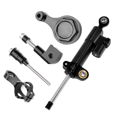 Amortisseur de direction moto pour Yamaha YZF évite le guidonnage R1 R6 avec support