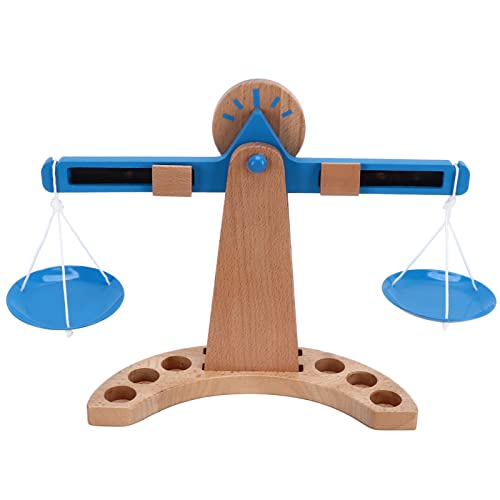 Image of Weighing Scale Toy, Teaching Aid Math Teaching Balance Scales Toy Educational with Tray for Children for School