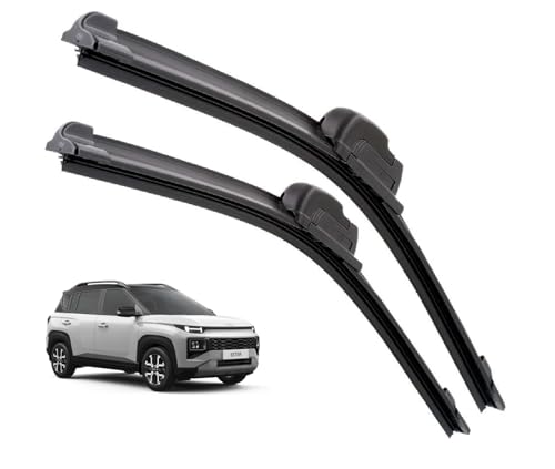 Image of Euro Care Windshield Car Wiper Blades Compatibility With Hyundai Exter - Set of 2Pc (D-24,P-16)