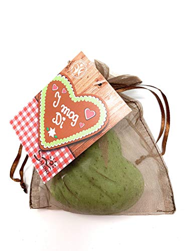 Preisvergleich Produktbild Saling Schafmilchseife Eisenkraut Herz "I mog Di"