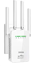 Amplificador Wi-Fi 4 Antenas 300Mpbs Repetidor de Sinal Wifi Wireless Fácil Configuração WPS