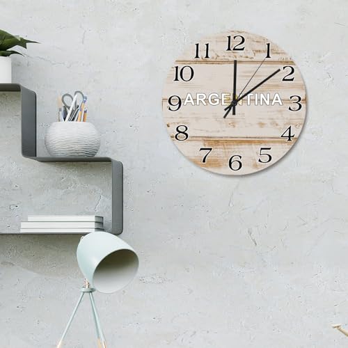 Horloge murale drapeau argentin pour sublimer votre cuisine rustique - 3