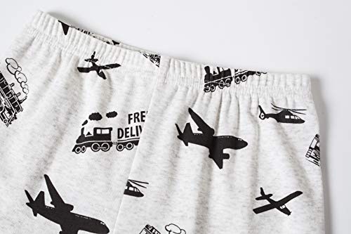 Image of KikizYe Boys Short Sleeve Pajamas Kids Summer Pjs Children Pajamas