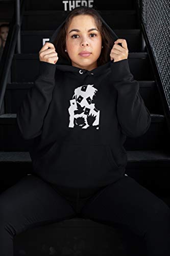 Blusa Moletom Casaco Hunter x Hunter Hisoka Unissex Cinza e Preto Tamanho:GG