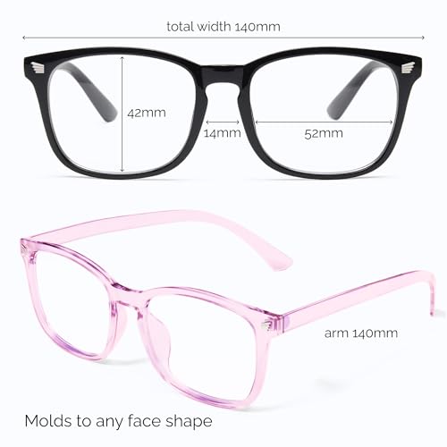 Image of livho High Tech Blue Light Glasses - Advanced Blue Light Blocking Computer Glasses - Screen Fatigue & UV Protection