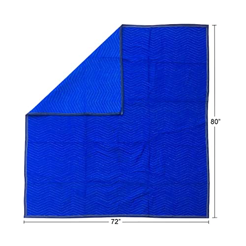 Ubmove 2 Economy Moving Blanket 72X80" Quality Quilted Fabric Moving Blanket #TOP3