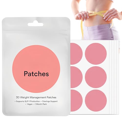 GNHG 30 Parches Supresor Del Apetito Para Patches Bajar De Peso,Parches Para Adelgazar,Parche Adelgazante Con Ingredientes Naturales,Favorece El Metabolismo,Apto Uso Diario En Mujeres