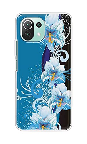 Image of PRINTFIDAA Beautiful Floral Design Printed Designer Hard Case for Mi 11 Lite / 11 Lite 5G NE Back Cover -(e) RPM1006