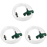 Auniwaig Klebstoffspender für Luftschlauch, 30 cc Spritzen, Anschlussadapter für Industrie, 3 Stück