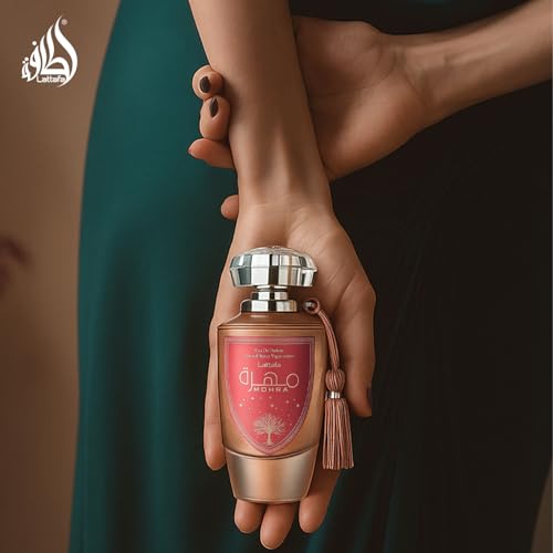 Image of Lattafa Mohra Silky Rose Long Lasting Perfume For Men & Women Eau De Parfum 100ml