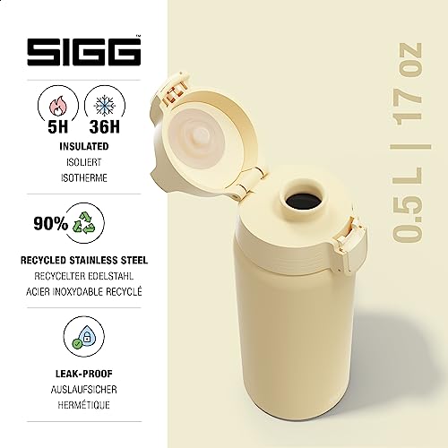 SIGG, Insulated Water Bottle, Shield Therm One, Suitable for Carbonated Beverages, Leakproof, Dishwasher Safe, BPA Free - Image 2