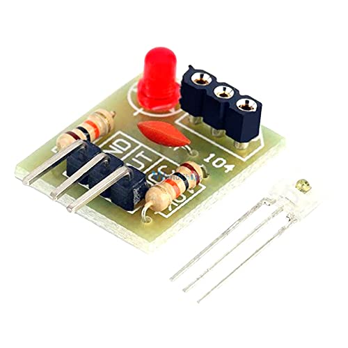 Laser Sensor Module Non-Modulator Tube Laser Receiver Module 5V PCB 1.51.9cm