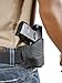 Barsony Black Leather Yaqui OWB Holster for Beretta APX A1 Compact Right