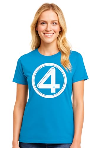 Marvel Fantastic Four Logo Symbol T-Shirt4