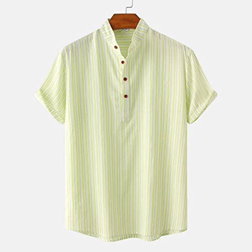 Chemise de plage manches courtes hommes look aloha rétro pour vacances d'été relax