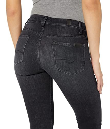 7 For All Mankind Slim Illusion High-Waisted Skinny in Savage3