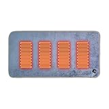 Beheizter Stuhl, tragbar, USB-betrieben, Stadionheizung mit einstellbarer Heizung, für Lendenwirbelsäule, Senioren, Fahrer, Büro, Auto, Rollstühle, Sessel, Sofa