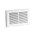 Broan Model 120 Heater, 500/1000 Watt 120 VAC, White Grille