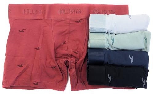 Hollister Men's Epic Flex Classic Trunk Boxer Briefs (Pack) (4" inseam) - Afbeelding 15 van 140
