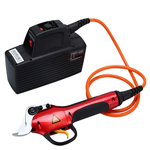 ALK Tijeras De Podar Eléctricas Profesional Tijeras De Podar eléctricas de ConBatería de Litio 36V4Ah diámetro de Corte 30 mm Herramienta de Corte de jardinería doméstica de