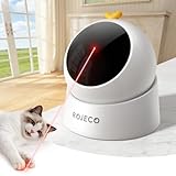 ROJECO Auto Laser Cat Toys for Indoor Cats,Upgraded Interactive Cat Toy with Magnetic Base,3 Speed Modes & Auto Sleep,Rechargeable Interactive Cat Toys for Bored Indoor