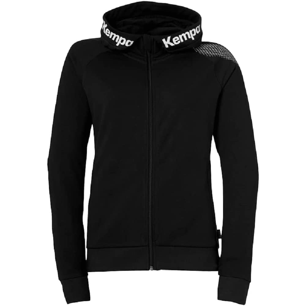 Kempa Herren Core 26 Hood Jacket Women Women Damen Mädchen Kapuzen-Jacke Trainings-Jacke Sweatshirt Hoody Pullover mit Kapuze