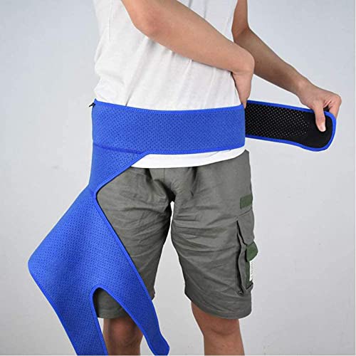 Faja de cadera y muslo con soporte ajustable para dolor y compresión miniatura 2