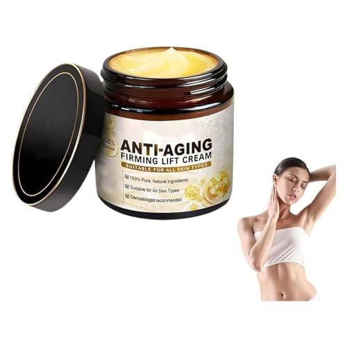 VLSVLS - Crema reafirmante antienvejecimiento, crema reafirmante de colágeno de lujo VLSVLS, crema reafirmante antiarrugas de colágeno, crema corporal reafirmante para la piel, crema reafirmante