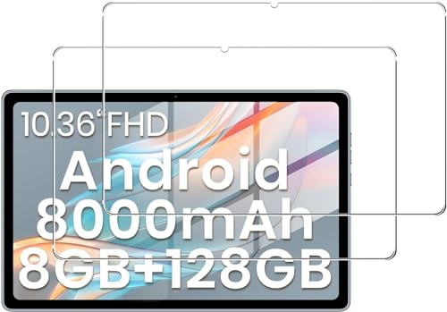 [2���Z�b�g] For TPZ t10a / MARVUE Pad M23 / N-one Npad Plus �t�B���� �ی�t�B���� �yZENGZOUZ�z�d�x9H 10.36�C���`�^�u���b�g�K���X�ی�t�B���� �w��h�~ �C�A�h�~ �����ߗ� �����z�� 2.