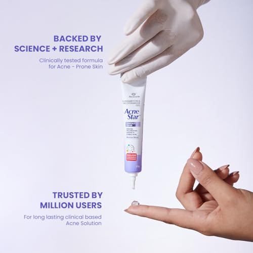 Image of Acnestar Gel | For Acne prone skin- 22gmx2