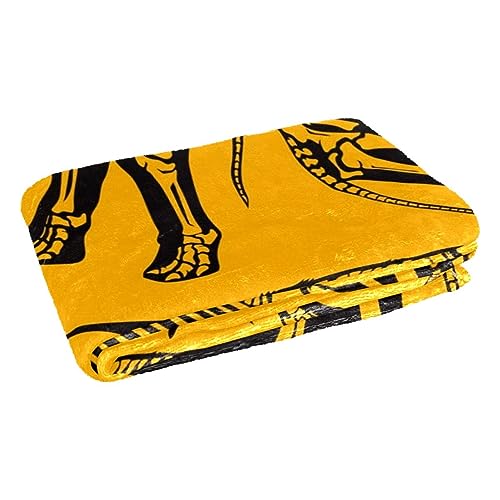 Couverture squelette d'éléphant chaude pour canapé et lit d'appoint - 3