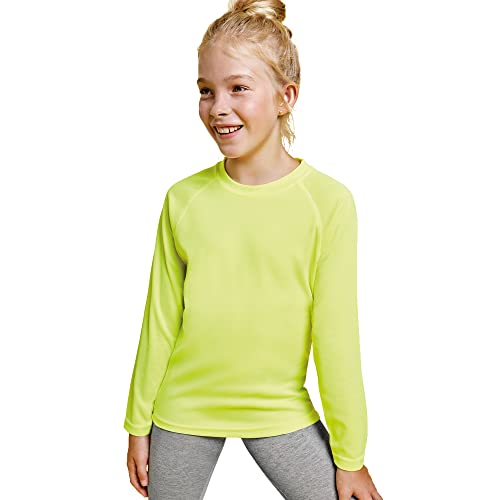 Camiseta de Colores Flúor Manga Larga para niños - Camiseta