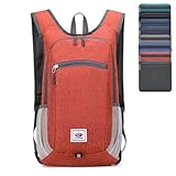 Photo Gallery qurlon zaino da trekking ultra leggero da 20 l, ripiegabile e resistente all acqua, per donne e uomini, rosso, m Photo Gallery qurlon zaino da trekking ultra leggero da 20 l, ripiegabile e resistente all acqua, per donne e uomini, rosso, m