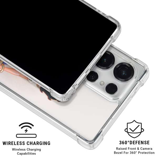 Skinit Clear Phone Case Compatible with Galaxy S25 Ultra - Officially Licensed Betty Boop The Artist Design