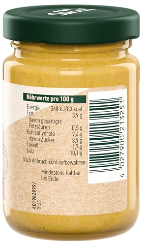 Fuchs Gewürze - Ingwerpaste | Scharf-fruchtige Würzpaste mit natürlichen Zutaten, mit 79 % Ingwer | Ideal zu Curry-Gerichten | 100 g in wiederverschließbarem Glas