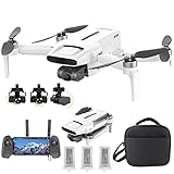 X-Verse FIMI X8 Mini PRO Drohne mit Kamera 4K, 245g Ultraleichter und faltbarer Drohnen Quadkopter, 8km Übertragungsbereich, 3 Achsen Gimbal, 30 Minuten Flugzeit, GPS Echtzeit Tracking (3 Batterien)