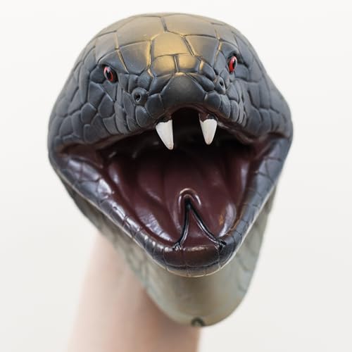 Wild Thingz Cobra Hand Puppet for Kids, 13 centimeters - Image 3