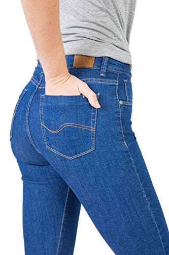 Calça Jeans Skinny Cós Alto Blue Dstyer DSTYER/42