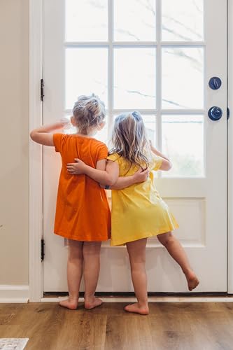 City Threads Made in USA Baby Girls' Cotton Short Sleeve Cover Up Dress for Sensitive Skin SPD Sensory Friendly4