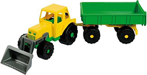 Androni - Trattore con Pala Scavatrice e Rimorchio