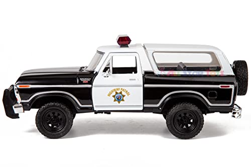 All Star Toys Exclusive 1978 Ford Bronco Ranger Xlt California Highway Patrol Chp Police 1:24 Diecast Model Car Law Enforcement Motormax 76985 (Highway Patrol) #TOP3