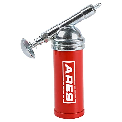 ARES 53010 – 3-Ounce Push-Type Mini Grease Gun - Needle Nozzle...