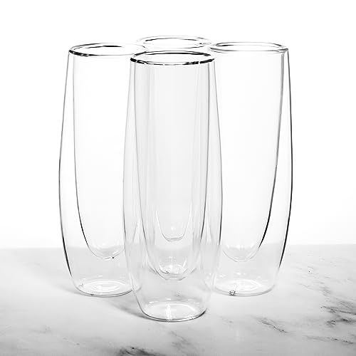 Lemonsoda Stemless Double Wall Champagne Glasses thumb #3
