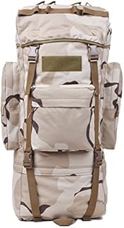 ZAINO Zaino Da Escursione Escursionismo Outdoor Bag 100L, Sansha Camouflage