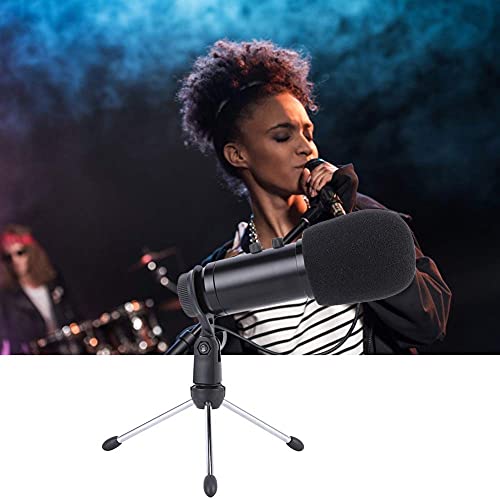 LiebeWH USB Mikrofon, USB Kondensator, Metall Live Mikrofon für Computer, KTV, Live Broadcast Recording Studio – Bild 7