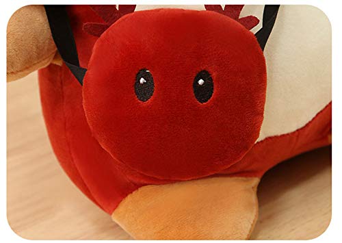 Casagood Squirrel Stuffed Animal In Christmas Deer Costume, Adorable Plushies Chipmuck Wearing Red Deer Outfit, Plush Toys Chipmuck As Great Gift For Kids. Stuffed Animals For Daily 10 Inch #TOP3