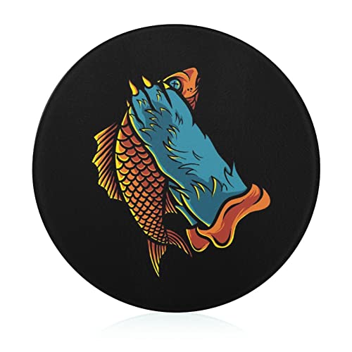 Planche à hacher les aliments Poisson Rouge pour petits espaces - 2