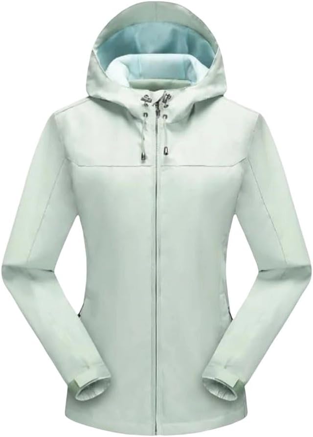 Women Fleece Jacket Winter Warm Waterproof Windproof For Hiking Camping Climbing Skiing Outdoor